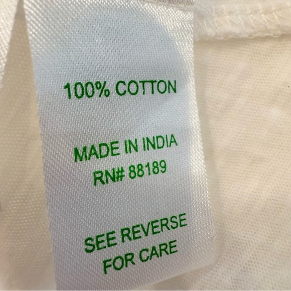 Lilly Pulitzer LOT OF 2 Tops Sleeveless 1- White 1- Blue Fringe Trim Sz M - Picture 11 of 16